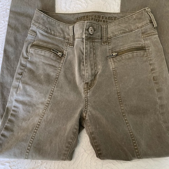 American Eagle jegging olive - Picture 2 of 5